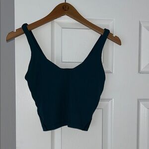 lululemon athletica Dark Teal Crop Top